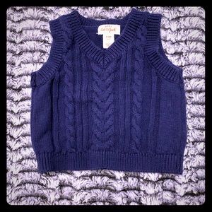 0-3M Blue Vest